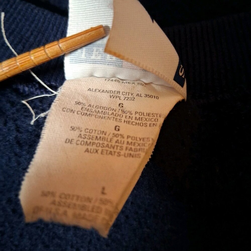 Vintage Minnesota Sweatshirt Large Winter Wonderland Snow Cabin Nature Crewneck - Picture 9 of 13